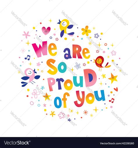 We are proud to .